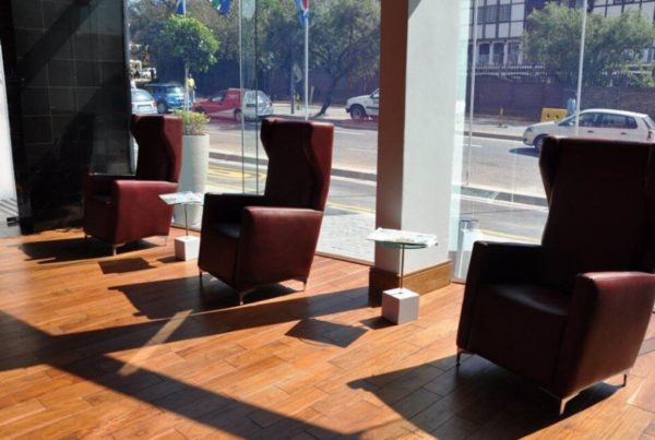 timber flooring feature